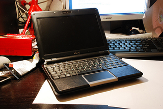 Illustration for article titled Cow Dies Needlessly to Coat Eee PC in Horrid Leather Modding